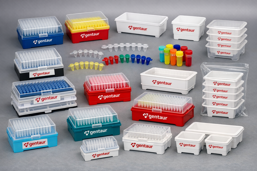 Microplaque de stockage de puits profonds de 96 ronds, pour séparateurs magnétiques, puits ronds de 1,0 ml, fond en V, PP transparent, 50 plaques par caisse